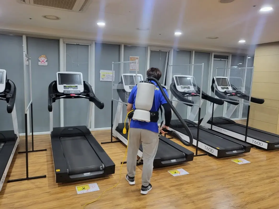 영종구 을왕동 헬스장 탕비실 직원 휴게공간 위생청소 사례 - 행진크린